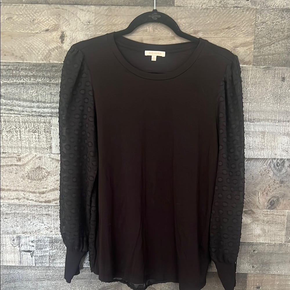 Elegant Black Women's‎ Top